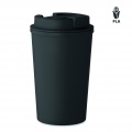 Doppelwandiger Becher 350 ml, Schwarz