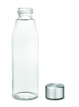 Logotrade Geschäftsgeschenke das Foto: Trinkflasche Glas 500 ml