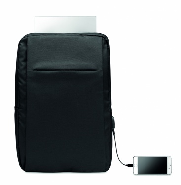 Logotrade werbemittel das Foto: Laptop Rucksack 300D RPET