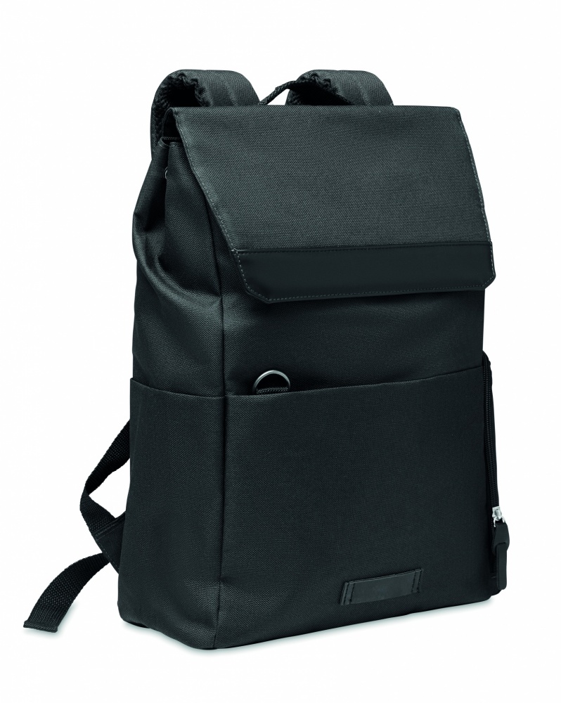 Logotrade Firmengeschenke das Foto: Laptop-Rucksack 600D RPET