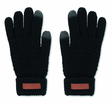 Logotrade Werbegeschenke das Foto: Touchscreen Handschuhe RPET