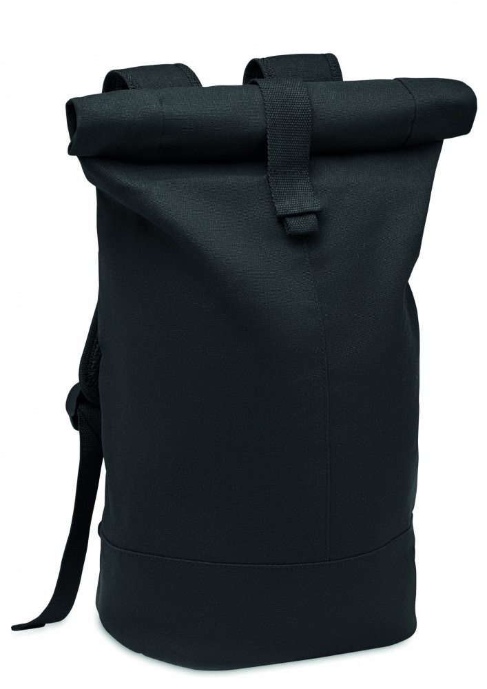 Logotrade Logogeschenke das Foto: Rolltop-Rucksack Canvas