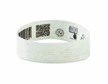 Logotrade Werbeartikel das Foto: Event-Armband mit Samenpapier