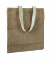 Jute Einkaufstasche, Beige