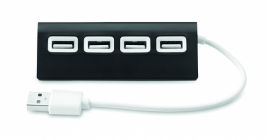 Logotrade Geschäftsgeschenke das Foto: 4 Port USB Hub