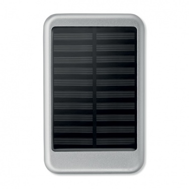 Logotrade Firmengeschenke das Foto: Solar Powerbank 4000 mAh