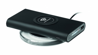 Logotrade Werbeartikel das Foto: Wireless Powerbank Typ C