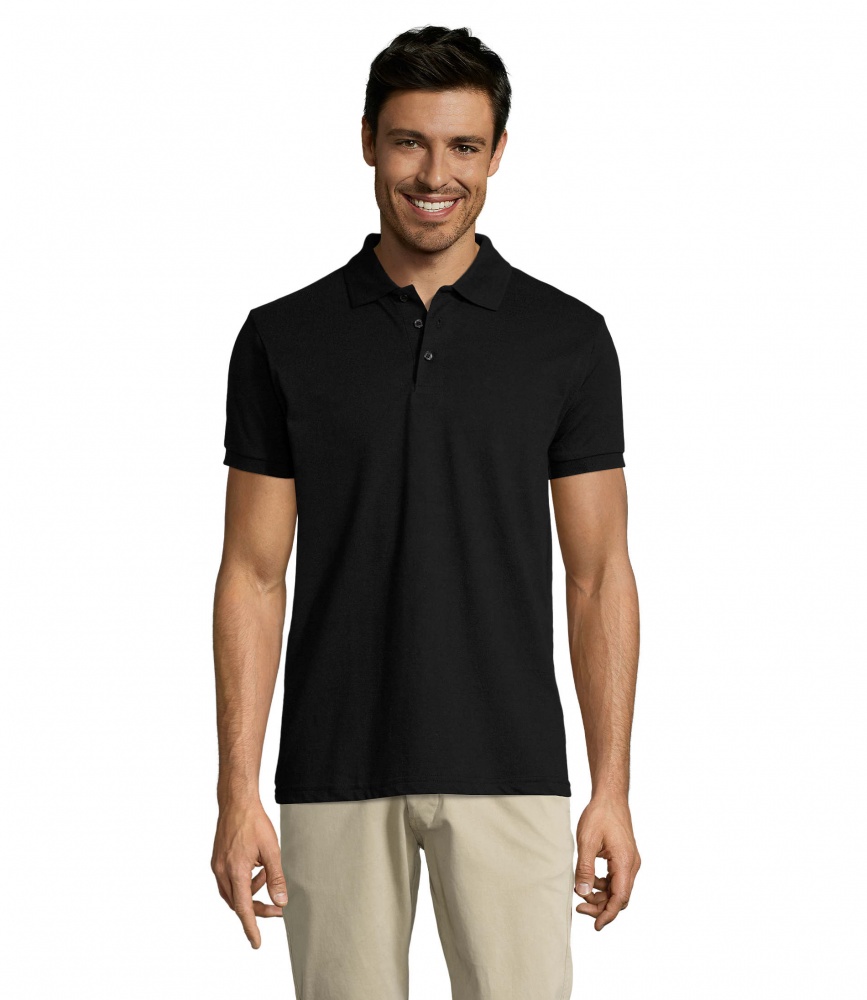 Logotrade Logogeschenke das Foto: PRIME HERREN POLO 200g