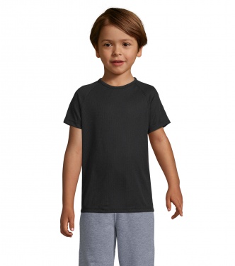 Logotrade Werbegeschenke das Foto: SPORTY KINDERT-SHIRT 140g