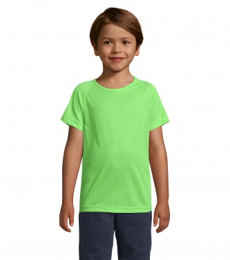 Logotrade Logogeschenke das Foto: SPORTY KINDERT-SHIRT 140g