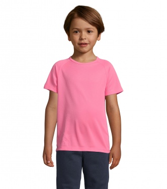 Logotrade Logogeschenke das Foto: SPORTY KINDERT-SHIRT 140g