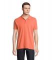 PLANET MEN Polo 170g, Pop-Orange