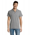 SUMMER II MEN Polo 170g, Grau Melange 2