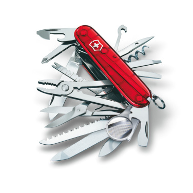 Logotrade Werbeartikel das Foto: Taschenmesser SwissChamptransparent Victorinox