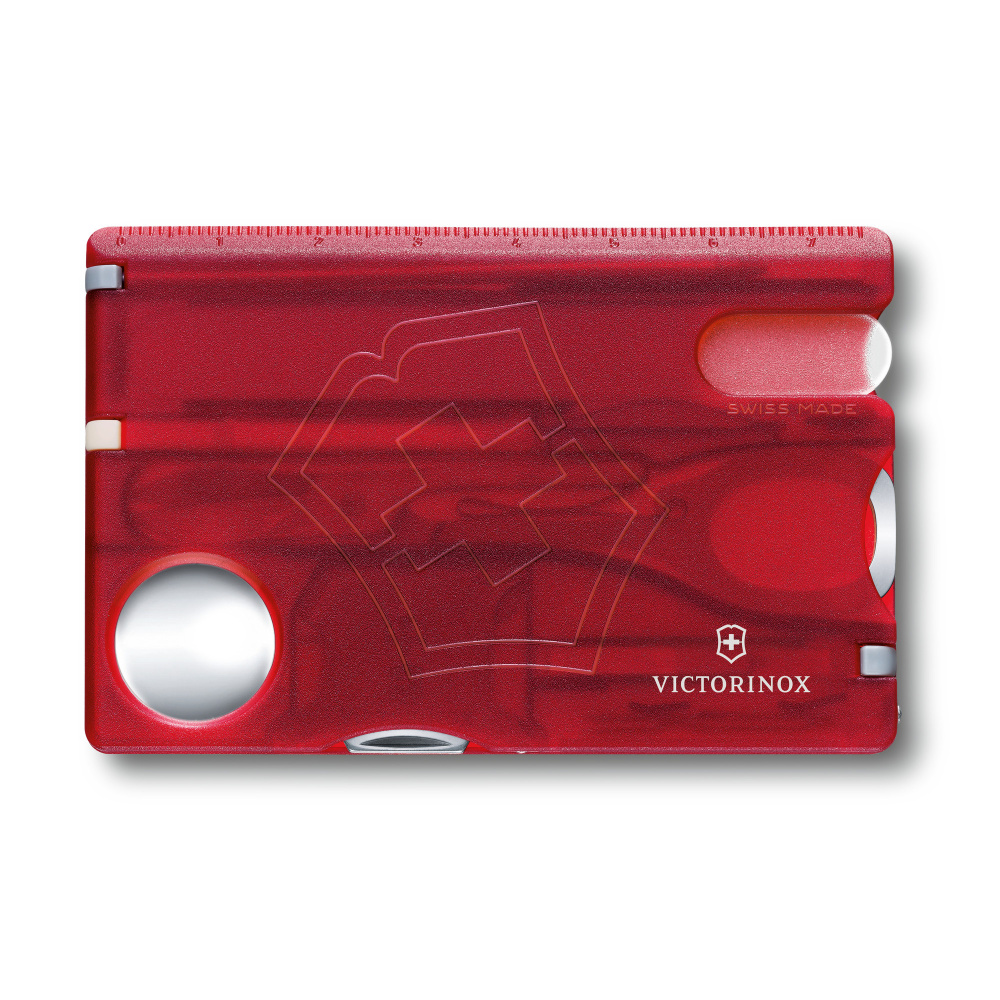 Logotrade Logogeschenke das Foto: Multitool SwissCard Nagelpflege Victorinox