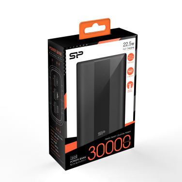 Logotrade Logogeschenke das Foto: POWERBANK SILIKON POWER QX55 30000 MAH