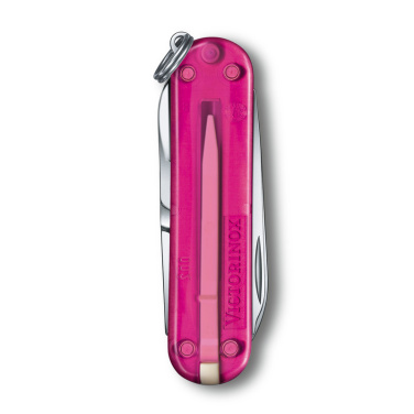 Logotrade Werbeartikel das Foto: Taschenmesser Classic SD transparent Victorinox