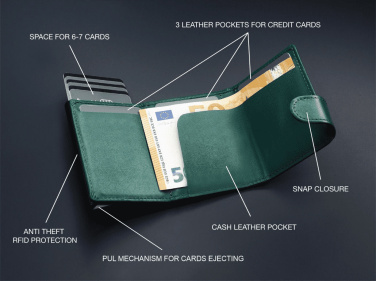 Logotrade werbemittel das Foto: RFID Geldbörse 618131