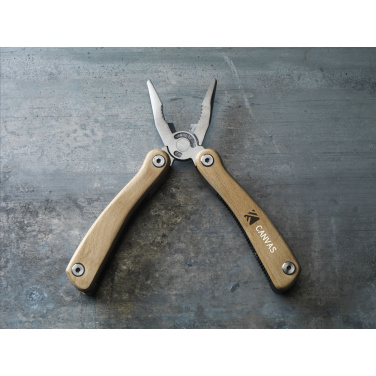 Logotrade werbemittel das Foto: Buchenholz-Multitool