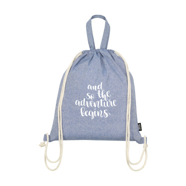 Logotrade werbemittel das Foto: GRS Recycled Cotton PromoBag Plus (180 g/m²) Rucksack