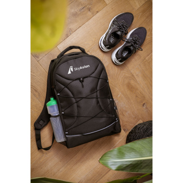 Logotrade Logogeschenke das Foto: Flashline GRS RPET Laptop-Rucksack