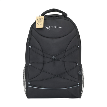 Logotrade Geschäftsgeschenke das Foto: Flashline GRS RPET Laptop-Rucksack