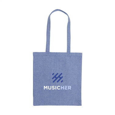 Logotrade werbemittel das Foto: Melange Shopper GRS Recycling-Canvas (280 g/m²) Tasche