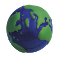 StressGlobe Ø 6,5cm Stressball, Blau