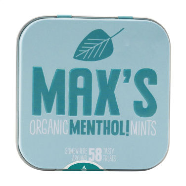 Logotrade Firmengeschenke das Foto: Max's Mints Bio-Menthol-Mints