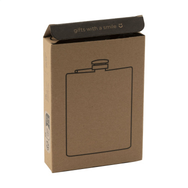 Logotrade Werbegeschenke das Foto: Hipflask Bamboo 200 ml Trinkflasche