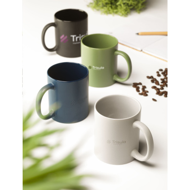 Logotrade Werbeartikel das Foto: Kitty Tasse Matt 350 ml