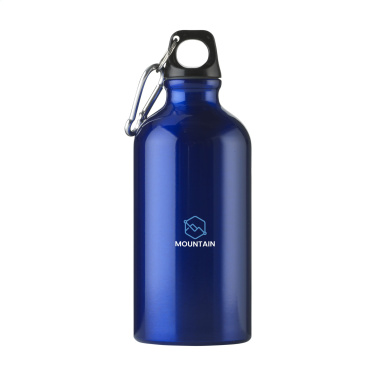 Logotrade Werbeartikel das Foto: AluMini GRS Recycled 500 ml Wasserflasche