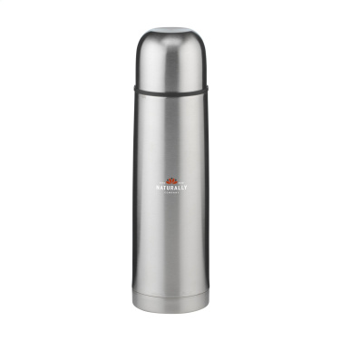 Logotrade Werbeartikel das Foto: Thermotop Midi RCS Recycled Steel 500 ml Thermoflasche