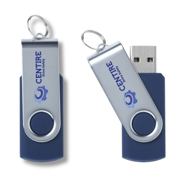 Logotrade Geschäftsgeschenke das Foto: USB Twist ab Lager 8 GB