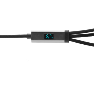 Logotrade werbemittel das Foto: SCX.design C53 100W ultraschnelles 5-in-1 Ladekabel aus rPET