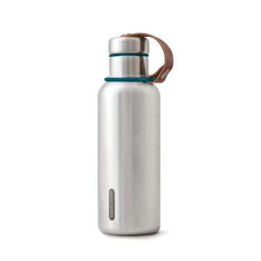 Logotrade Werbegeschenke das Foto: Black+Blum isolierte Wasserflasche klein, 500ml