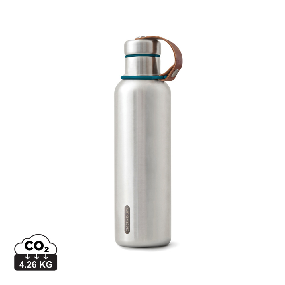 Logotrade Werbegeschenke das Foto: Black+Blum isolierte Wasserflasche groß, 750ml