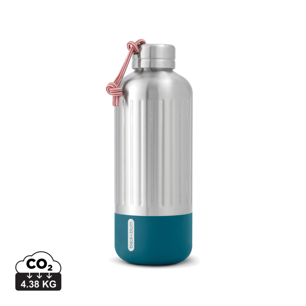 Logotrade Logogeschenke das Foto: Black+Blum Explorer isolierte Wasserflasche groß, 850ml