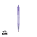 X3 Frosted-Pen aus GRS recyceltem PC, lila