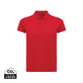 Iqoniq Yosemite Damen Piqué-Poloshirt aus rec. Baumwolle, Rot