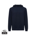 Iqoniq Yengo Hoodie mit Seitentaschen aus rec. Baumwolle, Marine