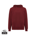 Iqoniq Yengo Hoodie mit Seitentaschen aus rec. Baumwolle, Burgund