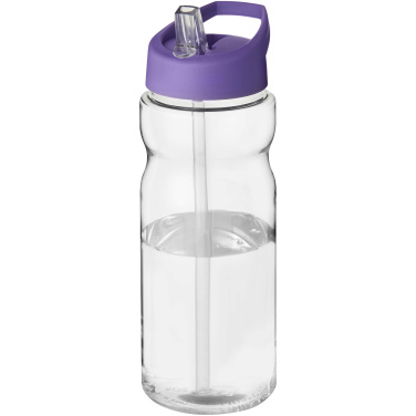 Logotrade Firmengeschenke das Foto: H2O Active® Eco Base 650 ml Sportflasche mit Ausgussdeckel