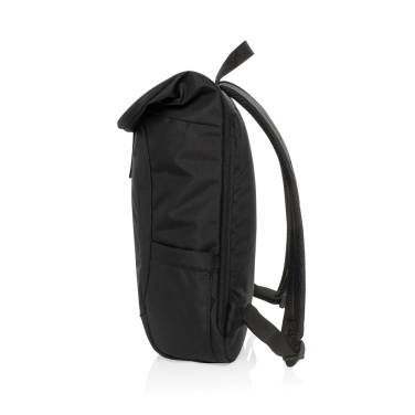 Logotrade Geschäftsgeschenke das Foto: Swiss Peak Aware™ RPET Leonard 15,6"-Laptop-Rucksack