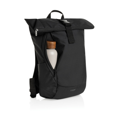 Logotrade Firmengeschenke das Foto: Swiss Peak Aware™ RPET Leonard 15,6"-Laptop-Rucksack