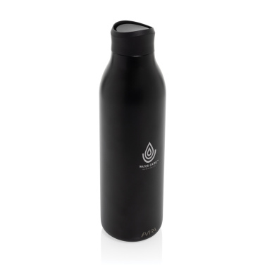 Logotrade Logogeschenke das Foto: Avira Alok 600ml Wasserflasche aus RCS rec. 360 Stahl