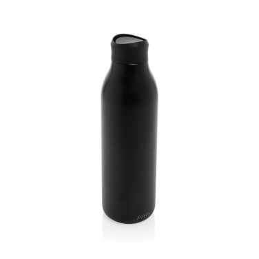 Logotrade Werbeartikel das Foto: Avira Alok 600ml Wasserflasche aus RCS rec. 360 Stahl