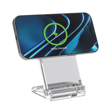 Logotrade Logogeschenke das Foto: Magcharge 15W magnetische Wireless-Charging-Stand