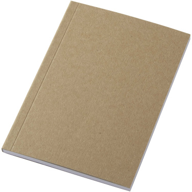 Logotrade werbemittel das Foto: Novella Austen A6 Softcover Notizbuch aus recyceltem Kraftpapier – 50 Blatt