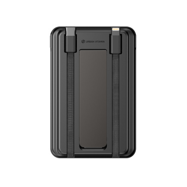 Logotrade Werbegeschenke das Foto: Urban Vitamin Redwood 5-in-1 5.000mAh 20W PD magn. Powerbank